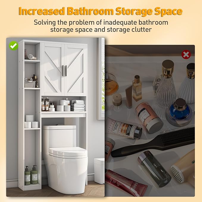 Over The Toilet Storage Cabinet - Image 8