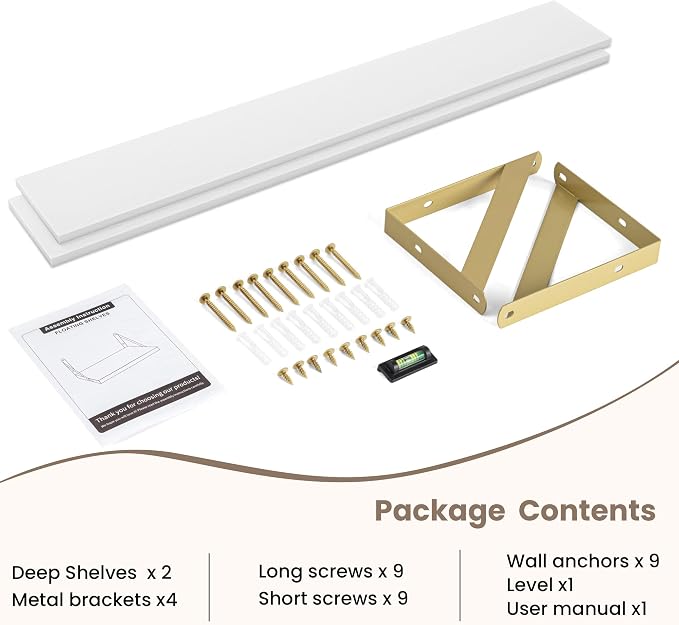 Dreamland 8 inch Deep Floating Shelves - Image 7
