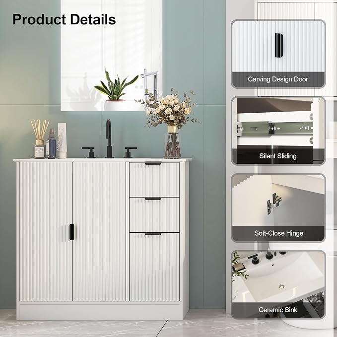 Freestanding Bathroom Vanity - Image 5