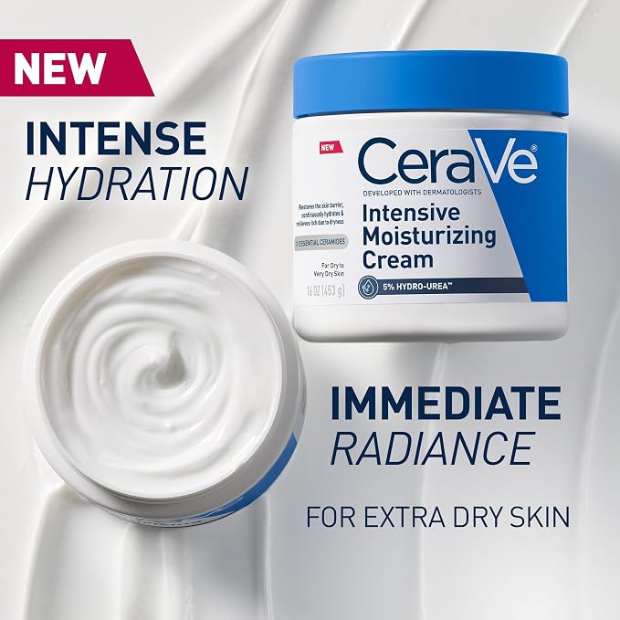 CeraVe Intensive Moisturizing Cream, Body Moisturizer - Image 2