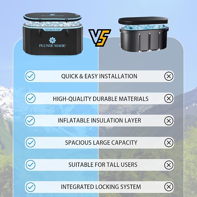 Ultimate Cold Plunge Tub Inflatable Ice Bath Tub - Image 7