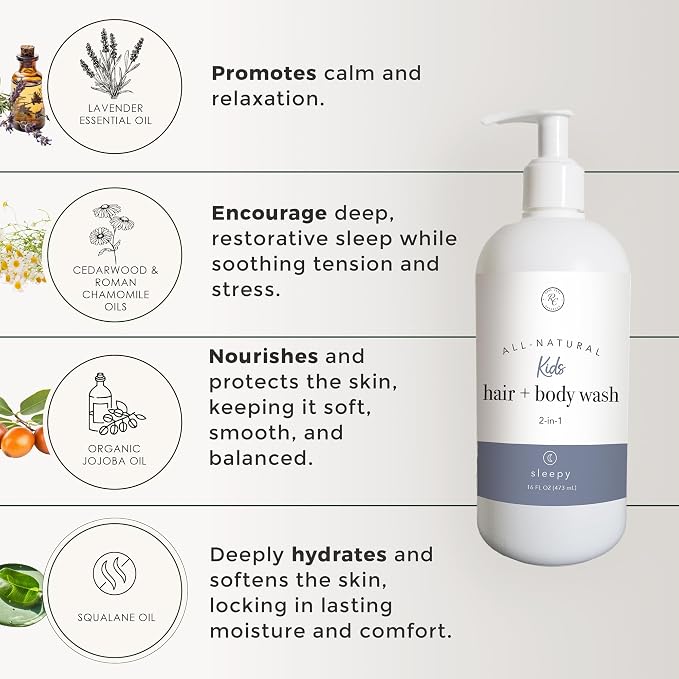 Rowe Casa Organics 2-in-1 Kids Hair & Body Wash - Image 3
