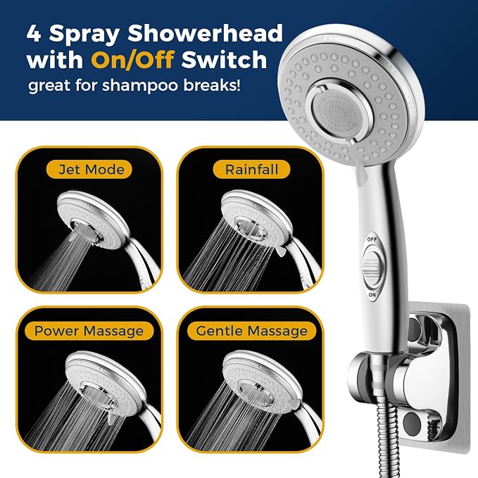 KLLEYNA Shower Head Hose Attachment - Image 3