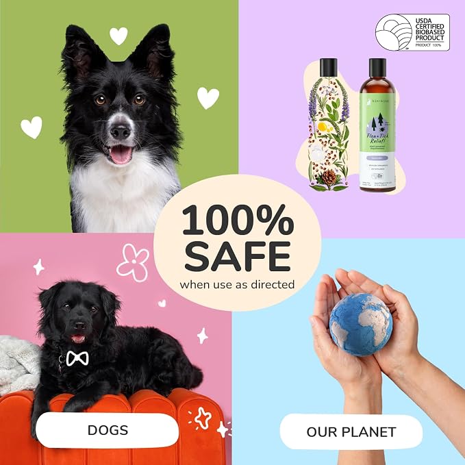 kin+kind Flea and Tick Shampoo for Dogs Vet Formulated - Image 5