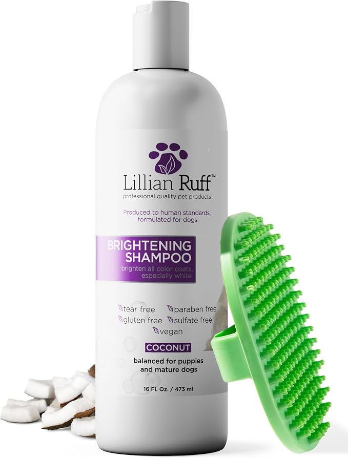 Lillian Ruff PRO Formula Ultra Brightening Dog Shampoo by LillianRuff
