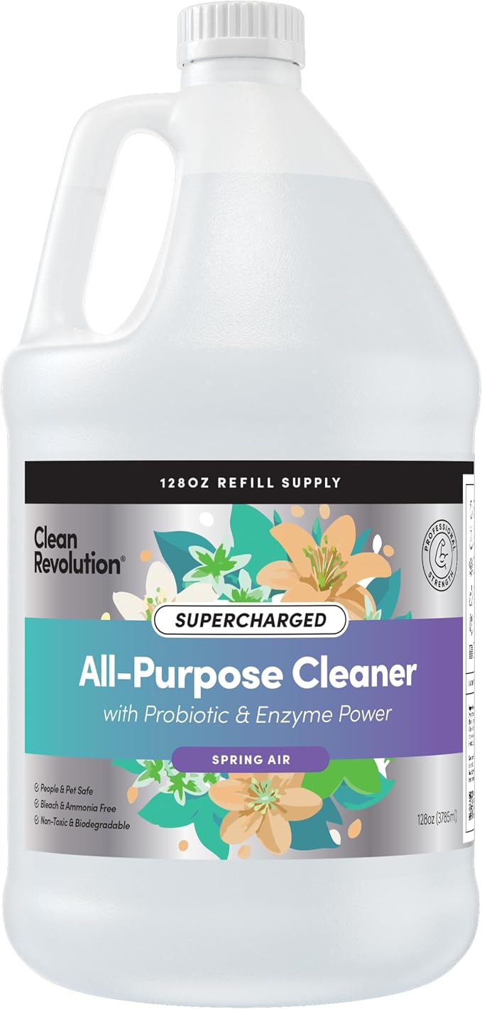 Clean Revolution SuperCharged All Purpose Cleaner, Eco-Friendly & Plant-Based by CleanRevolution