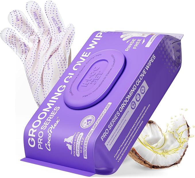HICC PET Glove Wipes Pro Series by HICCPET