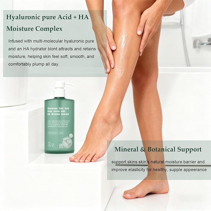 HA Body Hydrator Hyaluronic Acid Body Serum, Hyaluronic Acid Serum - Image 5