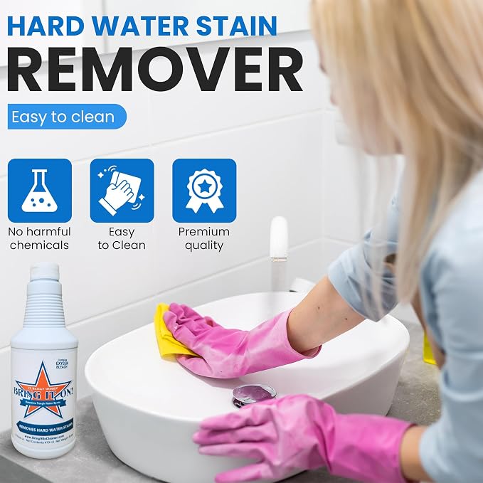 BRING IT ON! CLEANER 32 Ounce Bathroom Cleaning Set | Protect Shield Water - Image 2