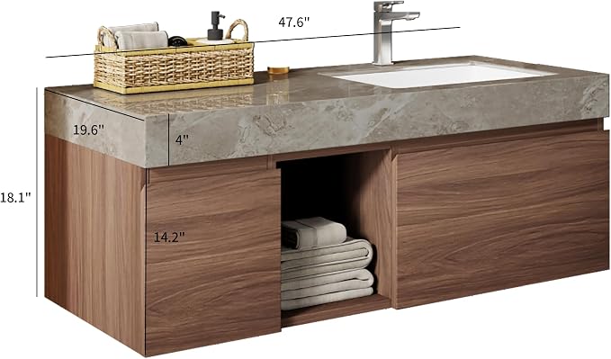 48 inch Floating Bathroom Vanity - Image 2