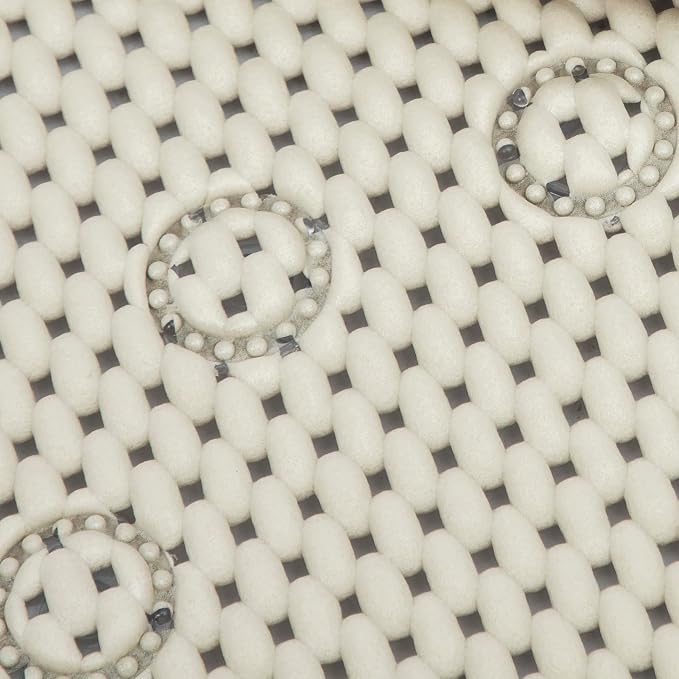 Bathtub Mat Non Slip Ivory 36” X 17” Shower Mat Soft Foam Bath Mats - Image 2