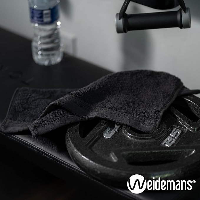 100% Cotton Washcloths Set 13” x 13” | Black Towels | Set of 12 Ultra Soft and - Image 8