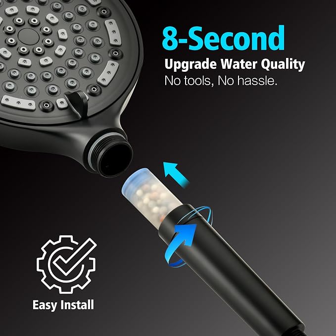 SUMERAIN Matte Black Shower System - Image 4
