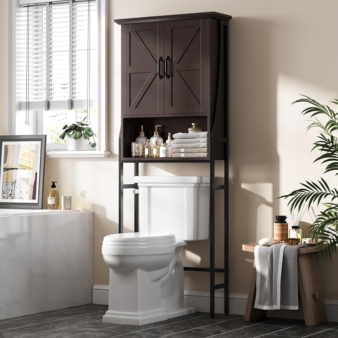 Over The Toilet Rack for Bathroom, Over The Toilet Storage Cabinet, Over Toilet by MXARLTR