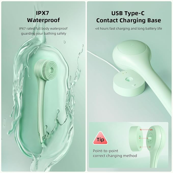 Electric Body Brush Back Scrubber - Image 4