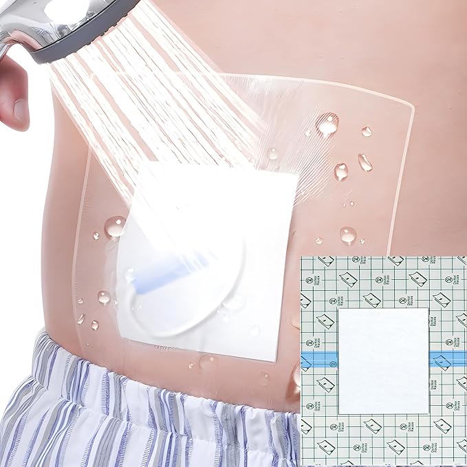 Waterproof Dialysis Catheter Shower Protector, by Unknown