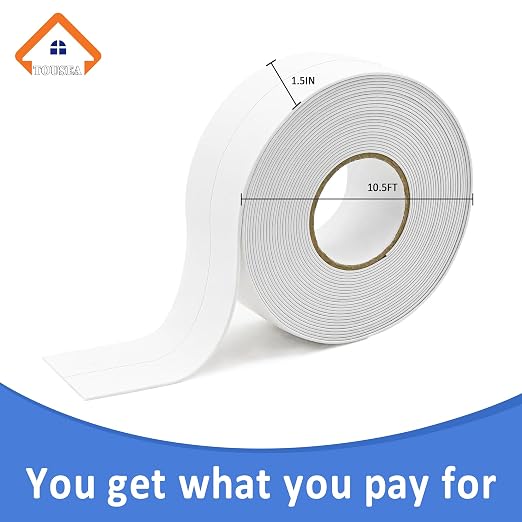 Waterproof Self Adhesive Caulk Tape 1.5" x10.5Ft - Image 2