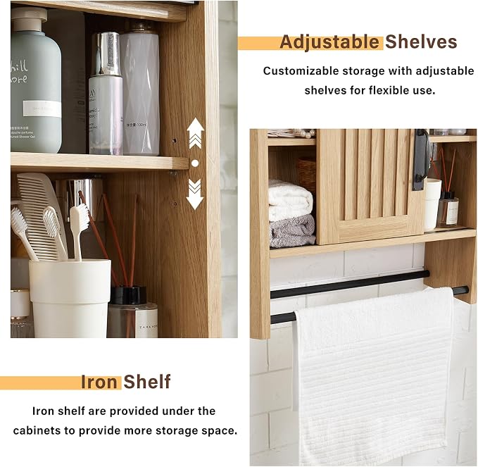 Bathroom Wall Cabinet, Farmhouse Medicine Cabinet - Image 5