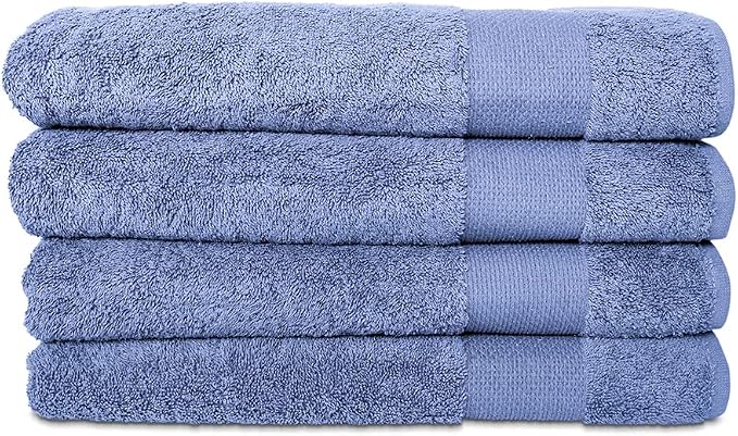 Hencely Premium Bath Towel Set of 4-28x58 Inches by HENCELY