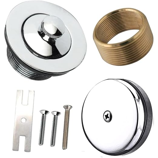 Dorence Antique Brass Bathtub Drain Replacement Parts by Dorence