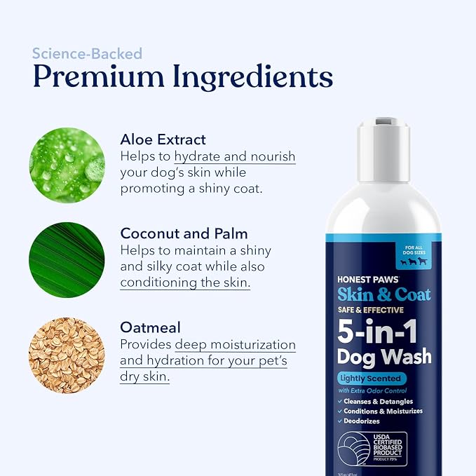Honest Paws Dog Shampoo and Conditioner - Image 4