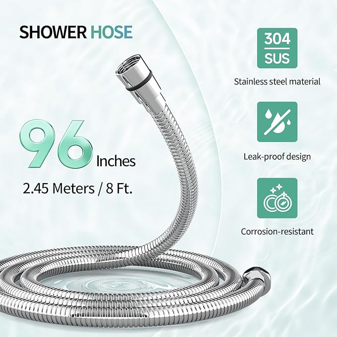SR SUN RISE 2.45 Meters/96 Inches/8 Ft. Flexible 304 Stainless Steel - Image 4