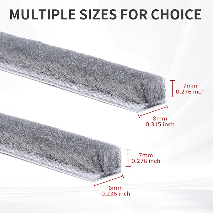 Weatherproof Self-Adhesive Soundproofing Door and Window Seal - Image 7