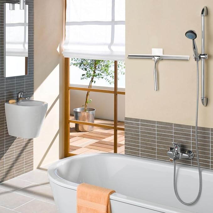 Shower Squeegees Stainless Steel - Image 2