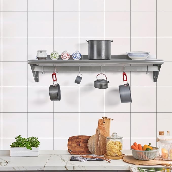 Hally Stainless Steel Shelf - Image 2