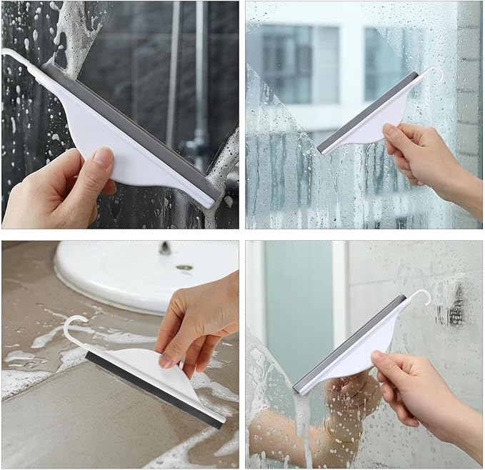 Tiny Bathroom Mirror Shower Squeegee - Image 6
