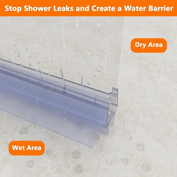 Frameless Shower Door Bottom Seal - Image 3
