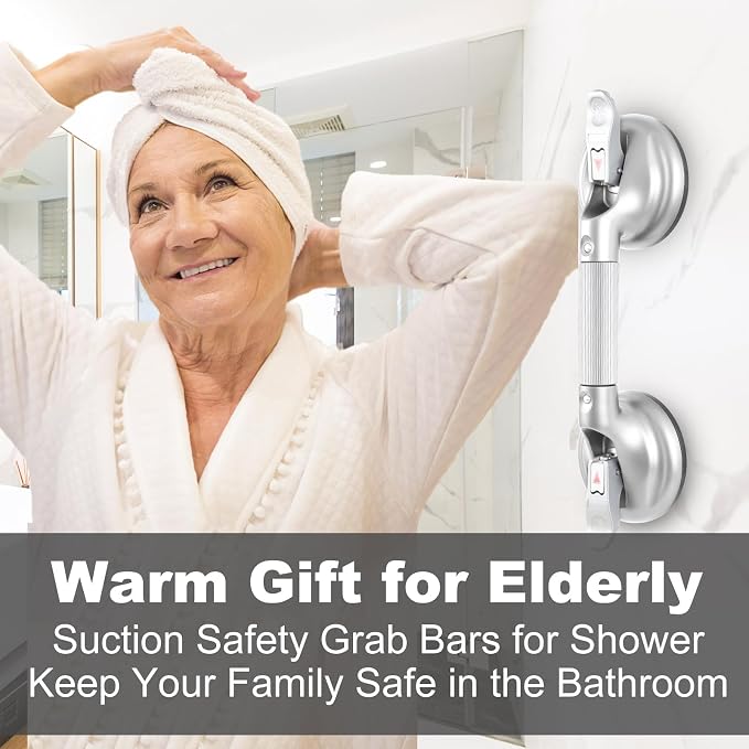 Shower Handle Upgraded 15 inch Grab Bar - Image 4