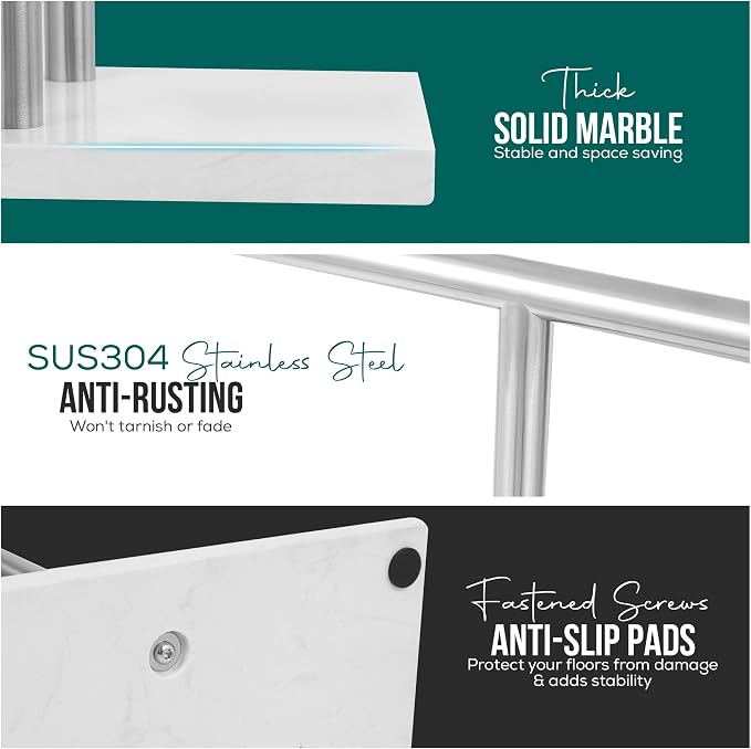 Free Standing Towel Rack for Bathroom - Image 4