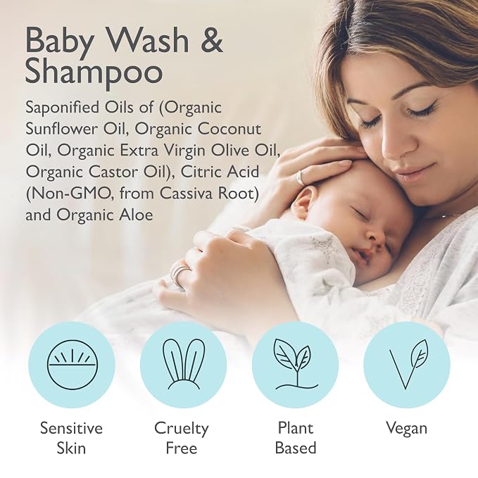 SoCal Suds & Company Organic Baby Shampoo and Body Wash - Image 4