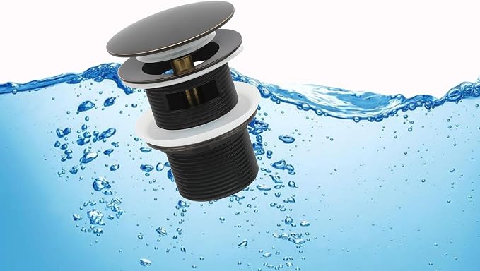 Freestanding Bathtub Drain Pop-up Stopper, Suitable - Image 4