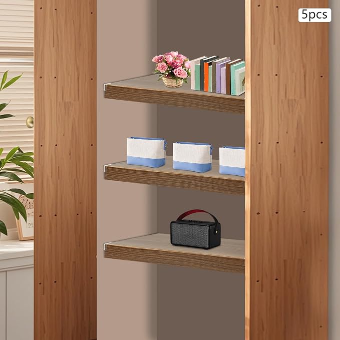 33 Inch Floating Shelves for Wall, 16 Inch Deep Hanging Shelf, Large Display & - Image 4