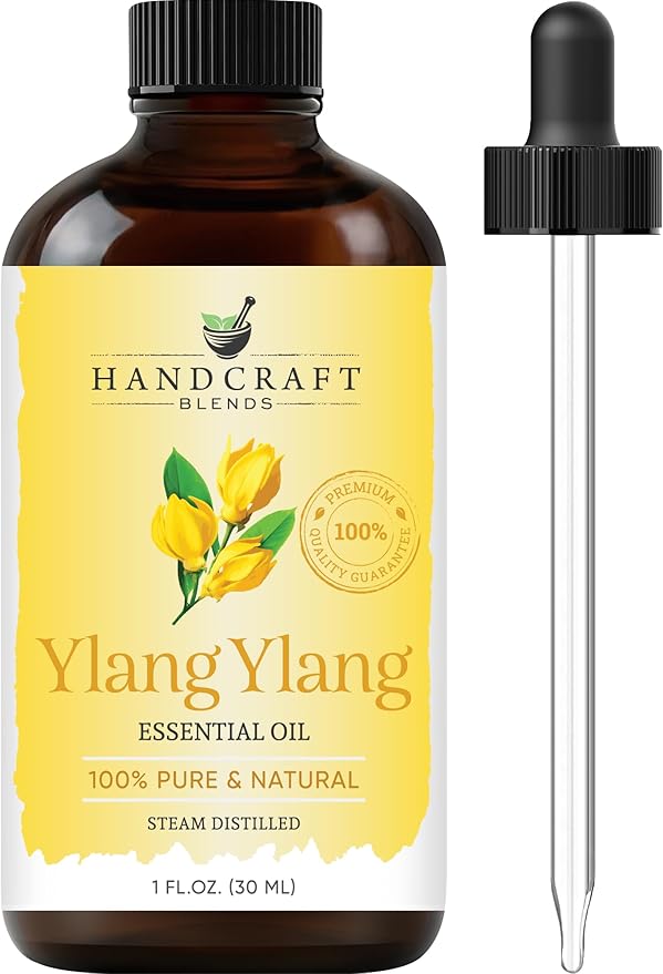 Handcraft Blends Ylang Ylang Essential Oil – 1 Fl Oz – 100% Pure and Natural – by HandcraftBlends