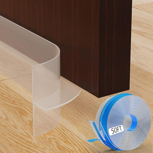 T-Shaped Silicone Door Weather Stripping by Unknown