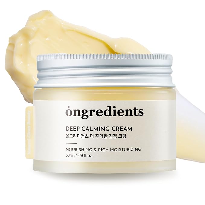 ONGREDIENTS Deep Calming Cream | Daily Face Moisturizer by Ongredients
