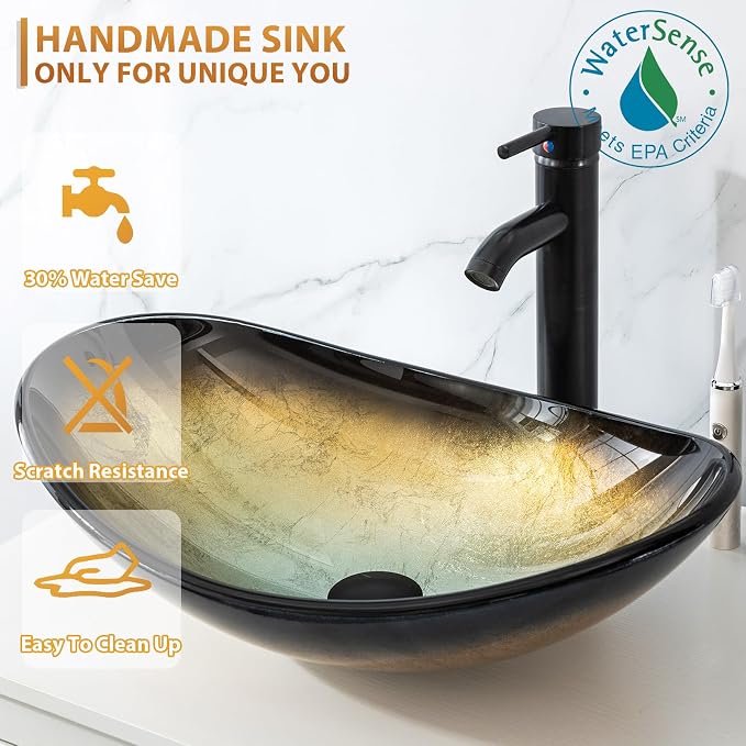 eclife 48" Modern Bathroom Vanity Sink Combo Freestanding Cabinet - Image 5