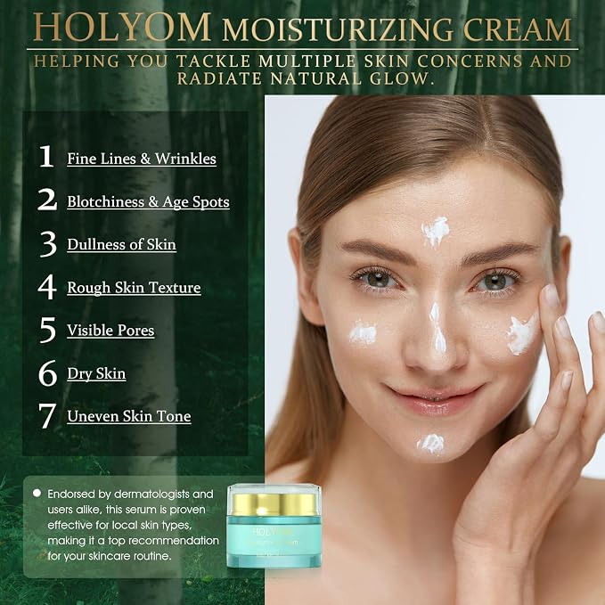 Moisturizing Crepe Fix Cream – Tightens and Firms Face, Neck & Body, Anti - Image 3
