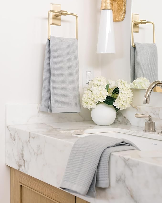 Cozy Earth Waffle Hand Towels - Image 2