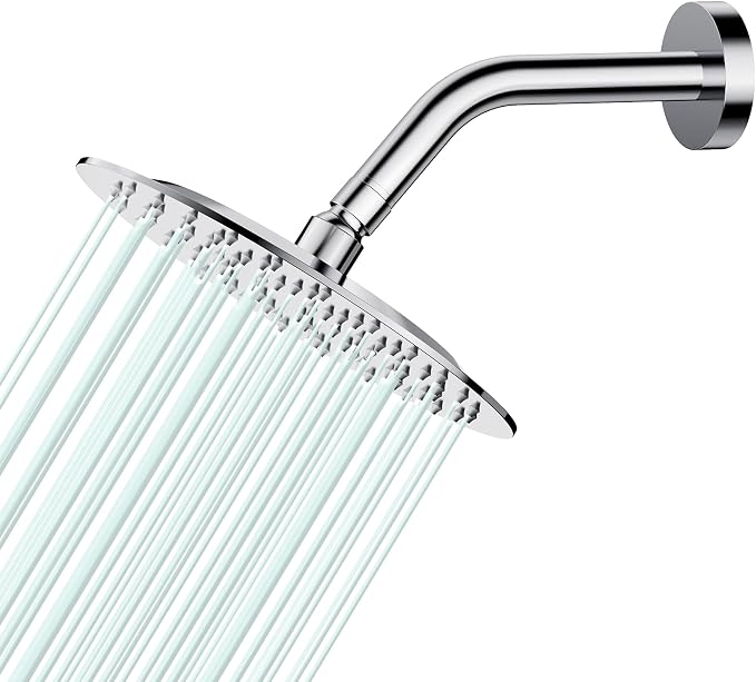 All Metal Rain Shower Head by AULEEND