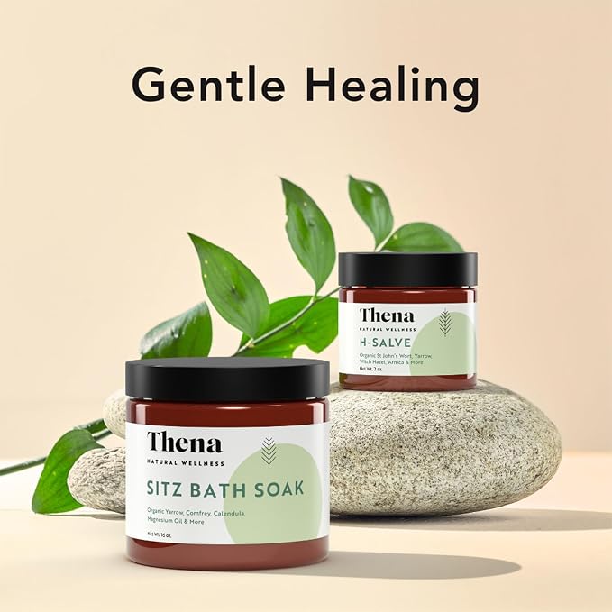 Organic Hemorrhoid Salve & Sitz Bath Soak Bundle – Comprehensive Relief - Image 2
