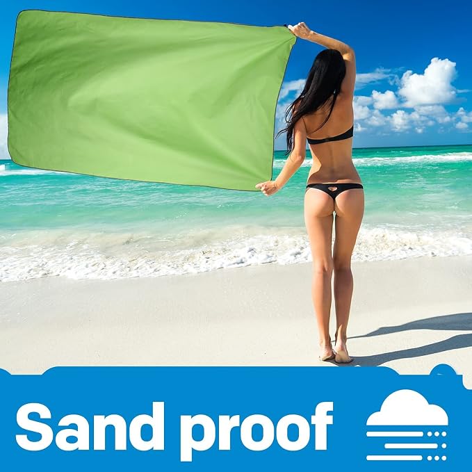 HOEAAS 2 Pack Microfiber Camping Towels, Quick Dry Towel, Super Absorbent Ultra - Image 8