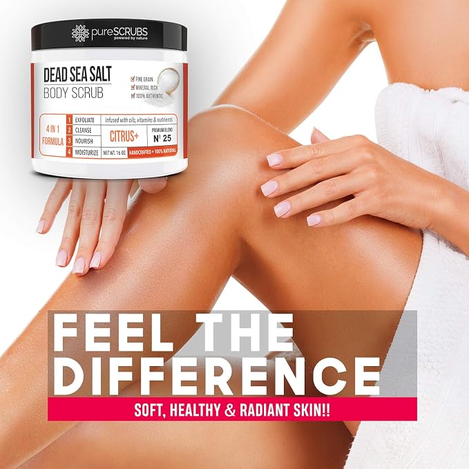 pureSCRUBS Premium Citrus Body Scrub Set - Image 5