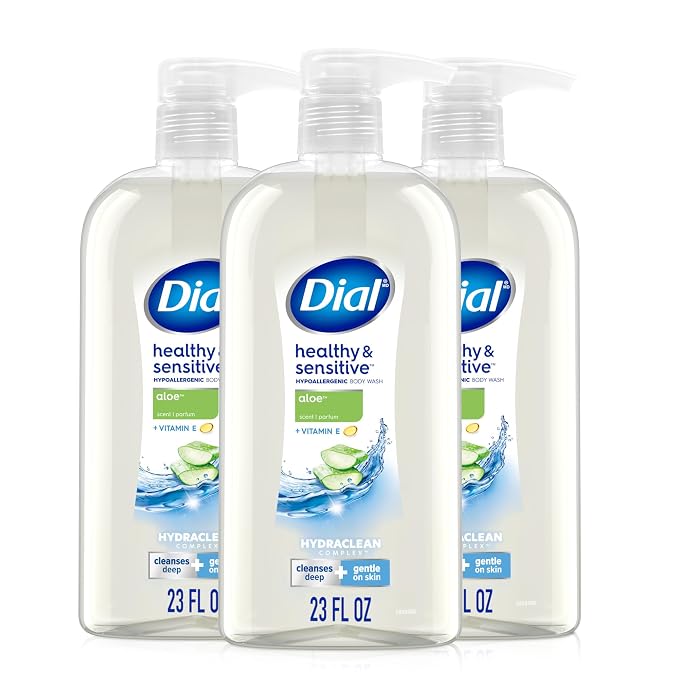 Dial Body Wash, Healthy & Sensitive Aloe Scent, 23 fl oz by DialSoap