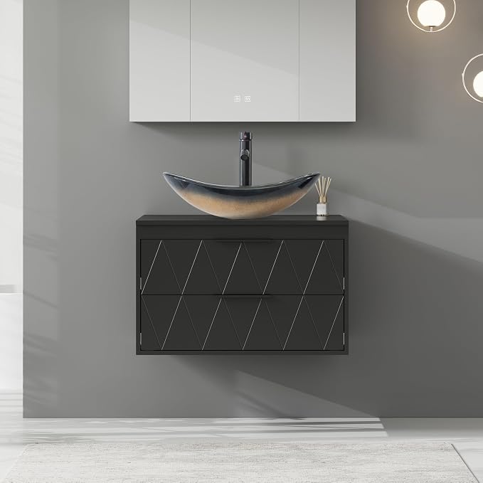 eclife 30" Floating Bathroom Vanities - Image 3