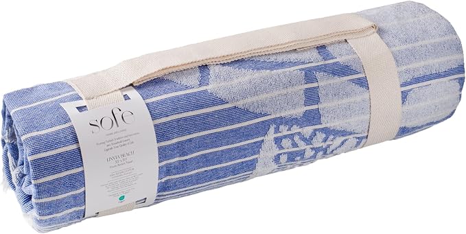 SOFE H&L | LINVIA Foutah Quick Dry Beach Towel Pack of 1 CARETTA - Image 2