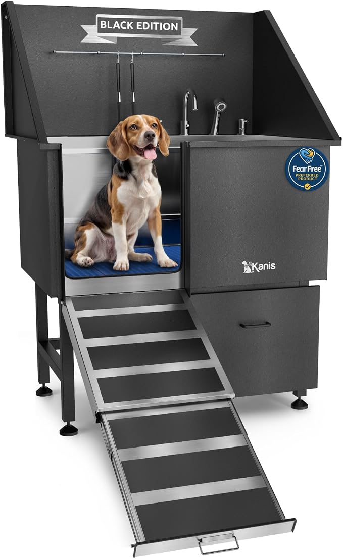 KANIS Black Line Professional Dog Washing Station by KANIS